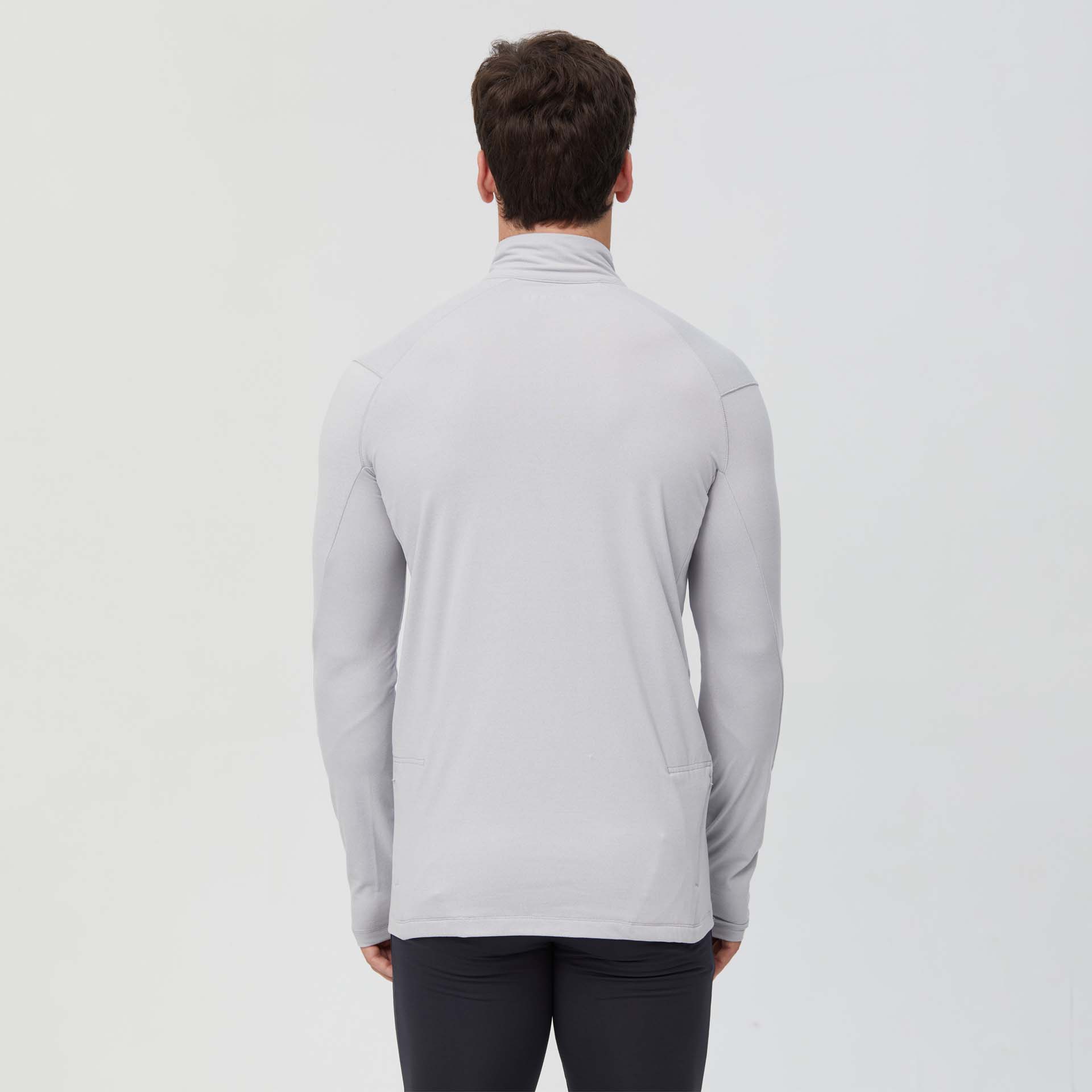 Mens Long Sleeve 1/4 Zip Shirt