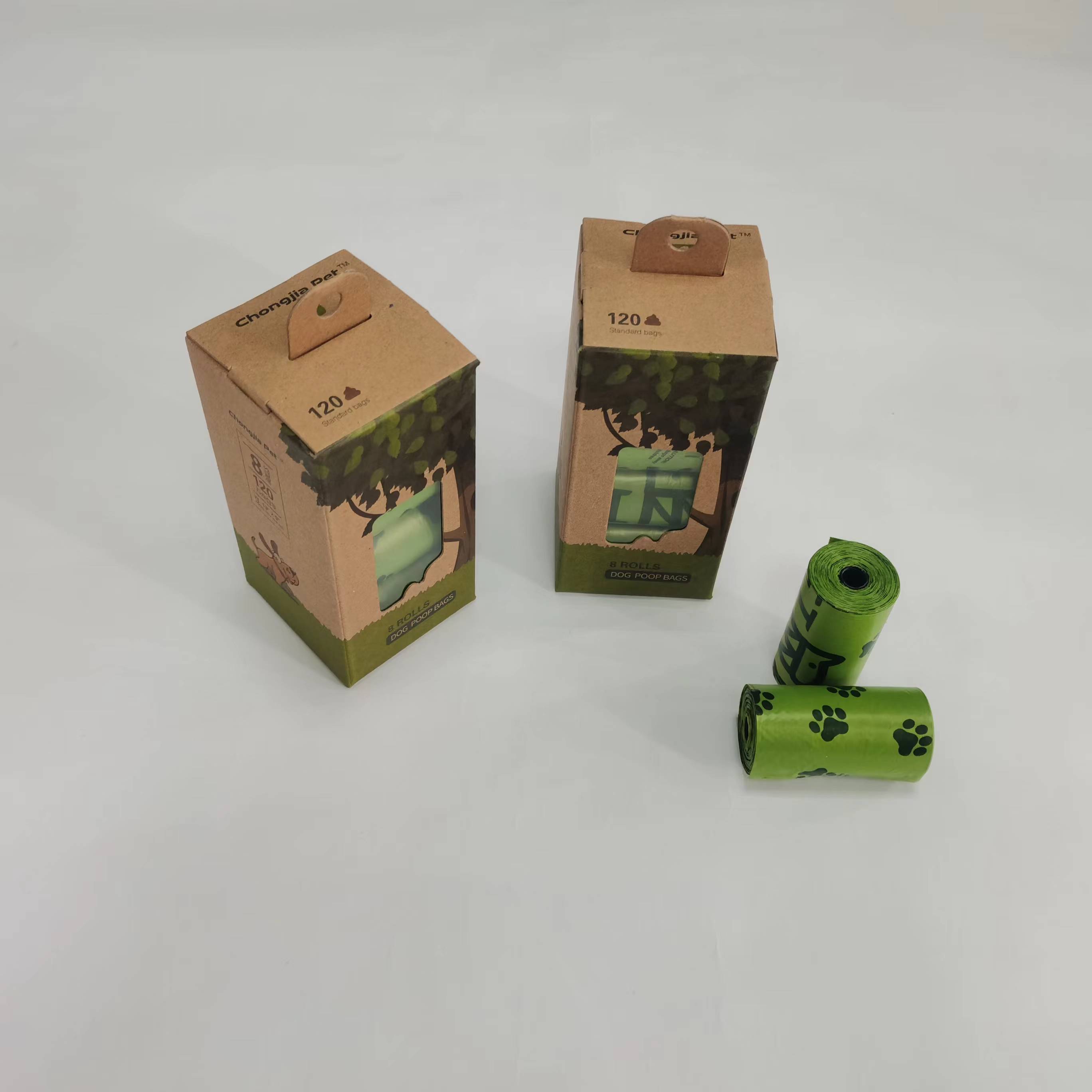 Compostable dog poop bag