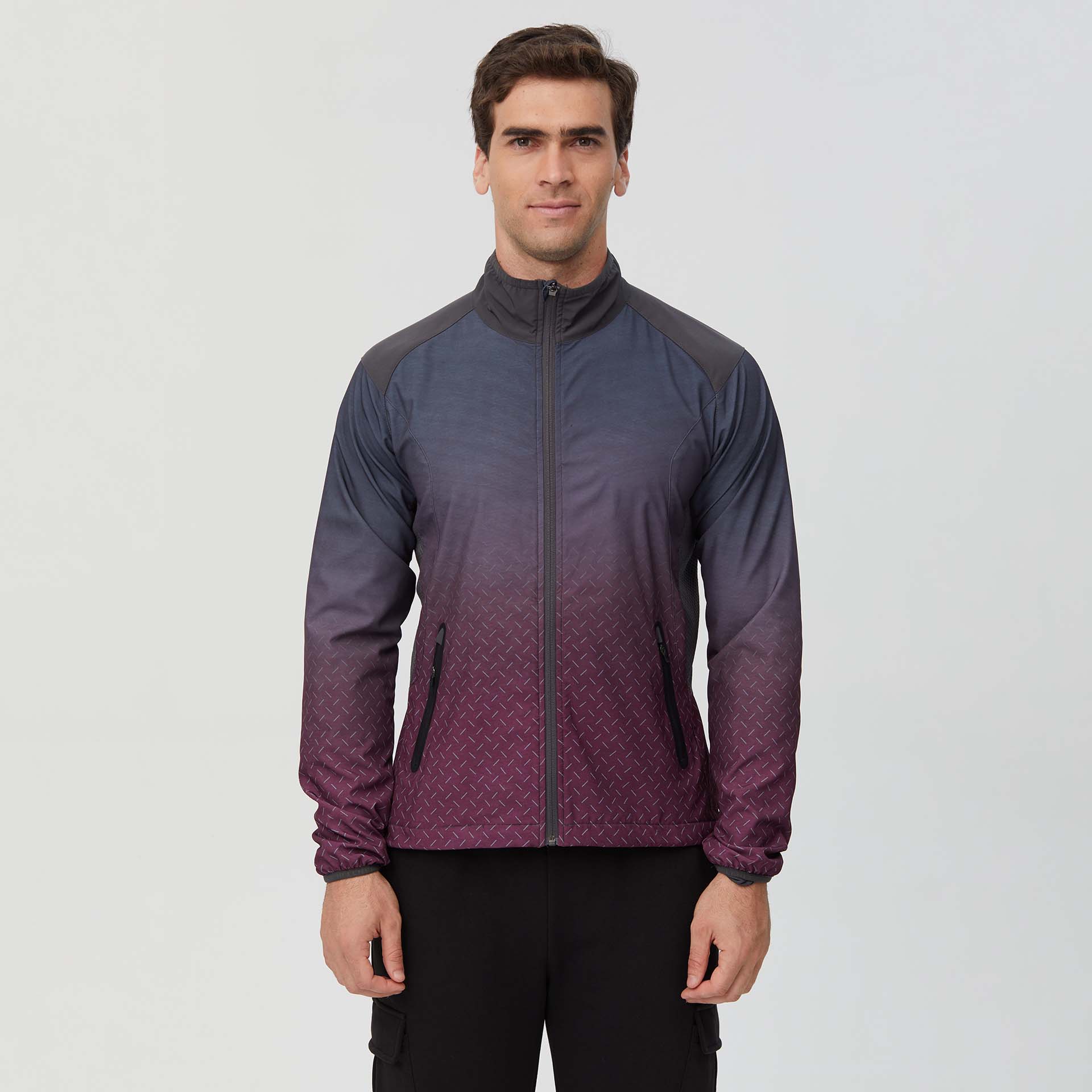 Men print jacket