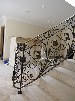iron railing