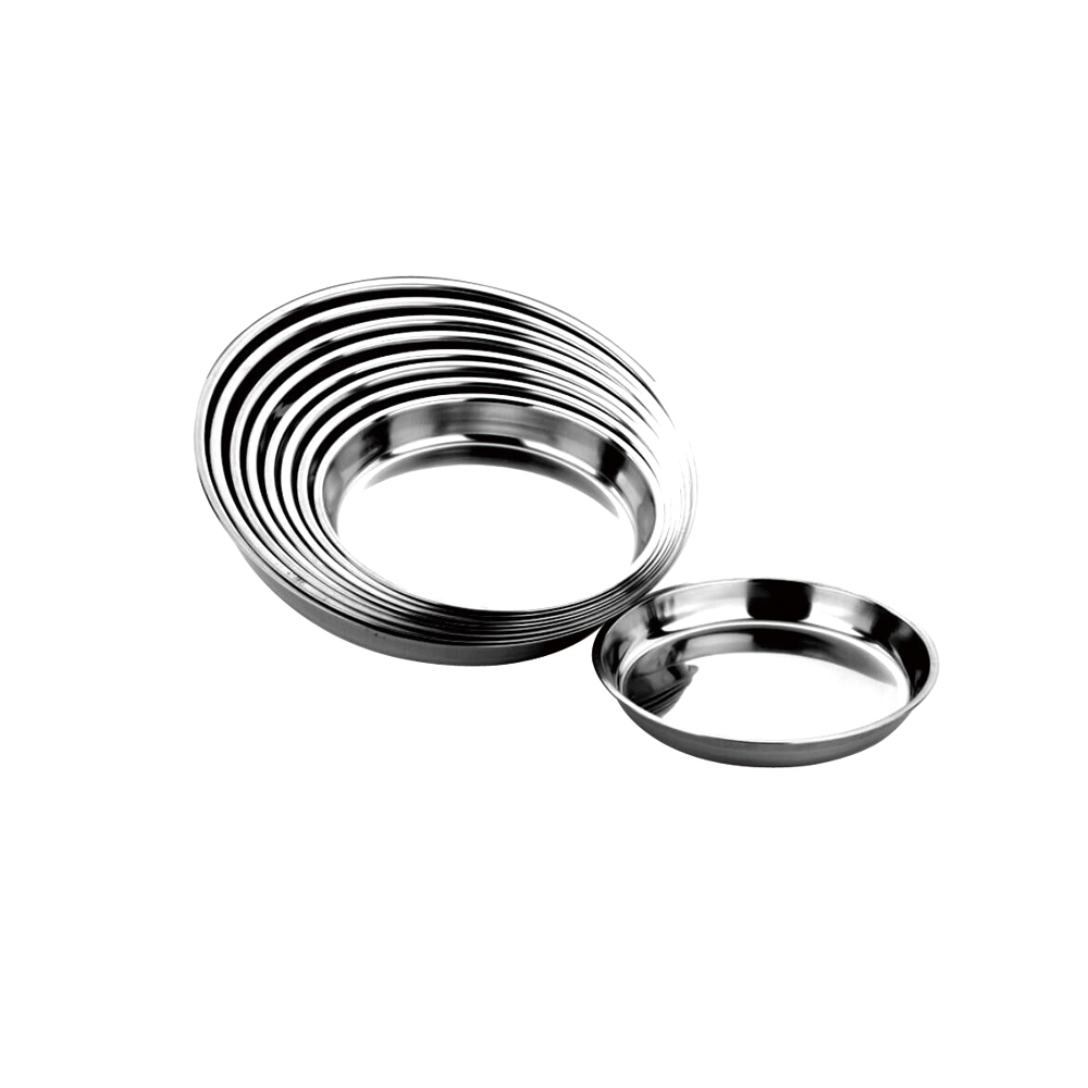 Stainless Steel Cake Plate/Round Tray