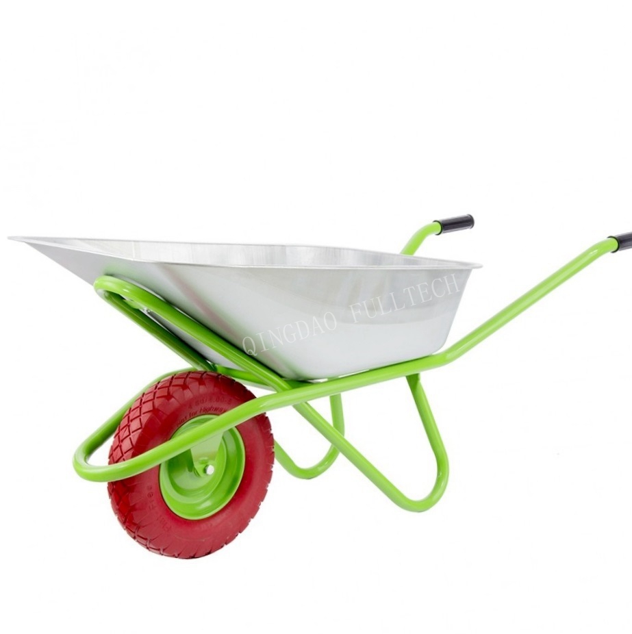 Construction wheelbarrow gardening wheel barrow,galvanised wheelbarrow galvanized wheel barrow,zinc