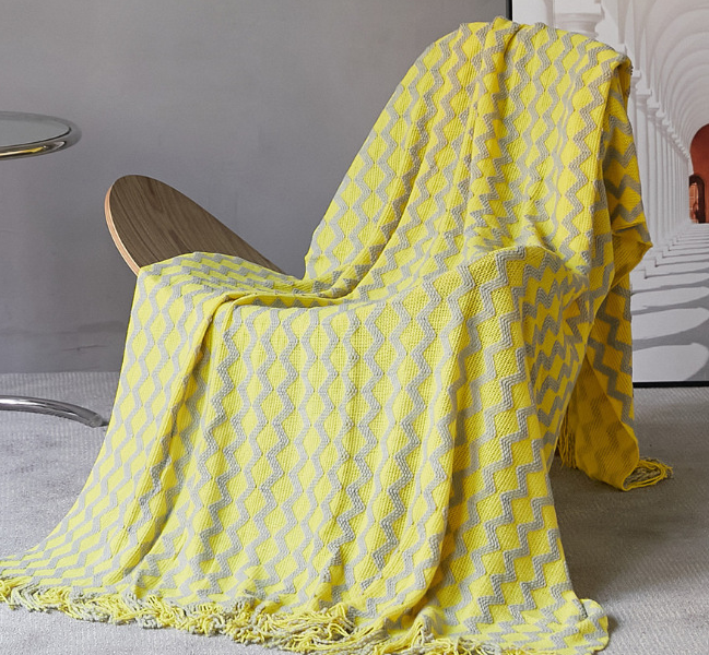 Knitted blanket