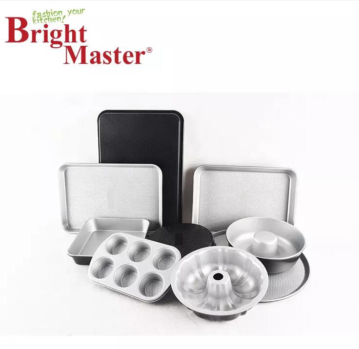 Premium Black Round Carbon Steel Nonstick Baking Leakproof Springform Pan