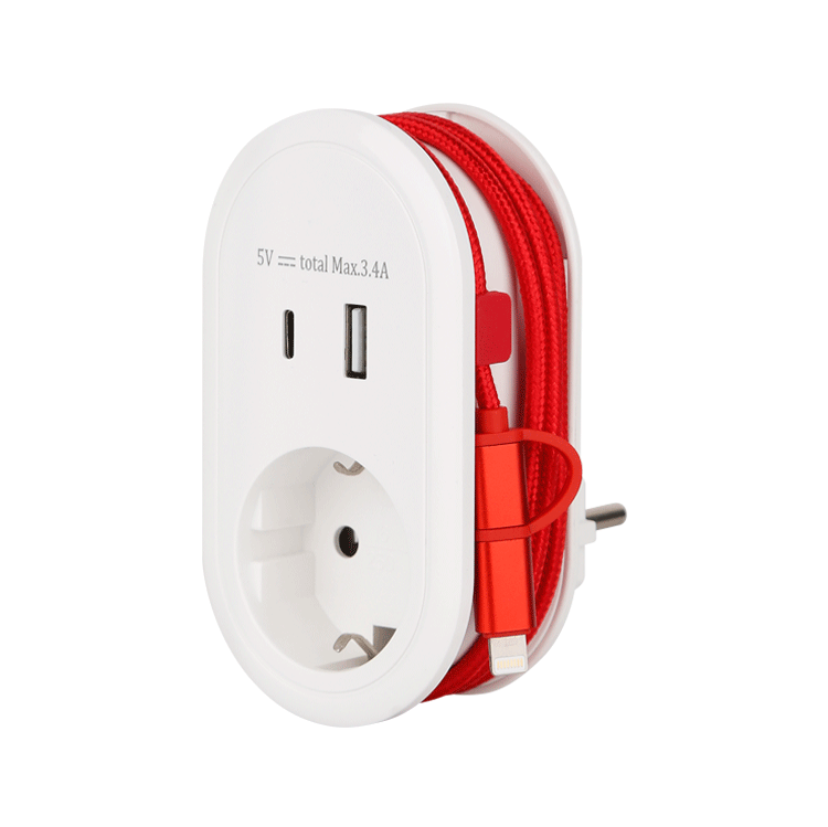 Adapter With Charging Cable