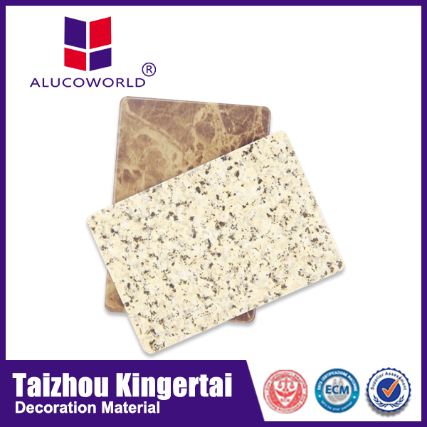 Alucoworld exterior wall marble colors acpaluminum composite panels in china