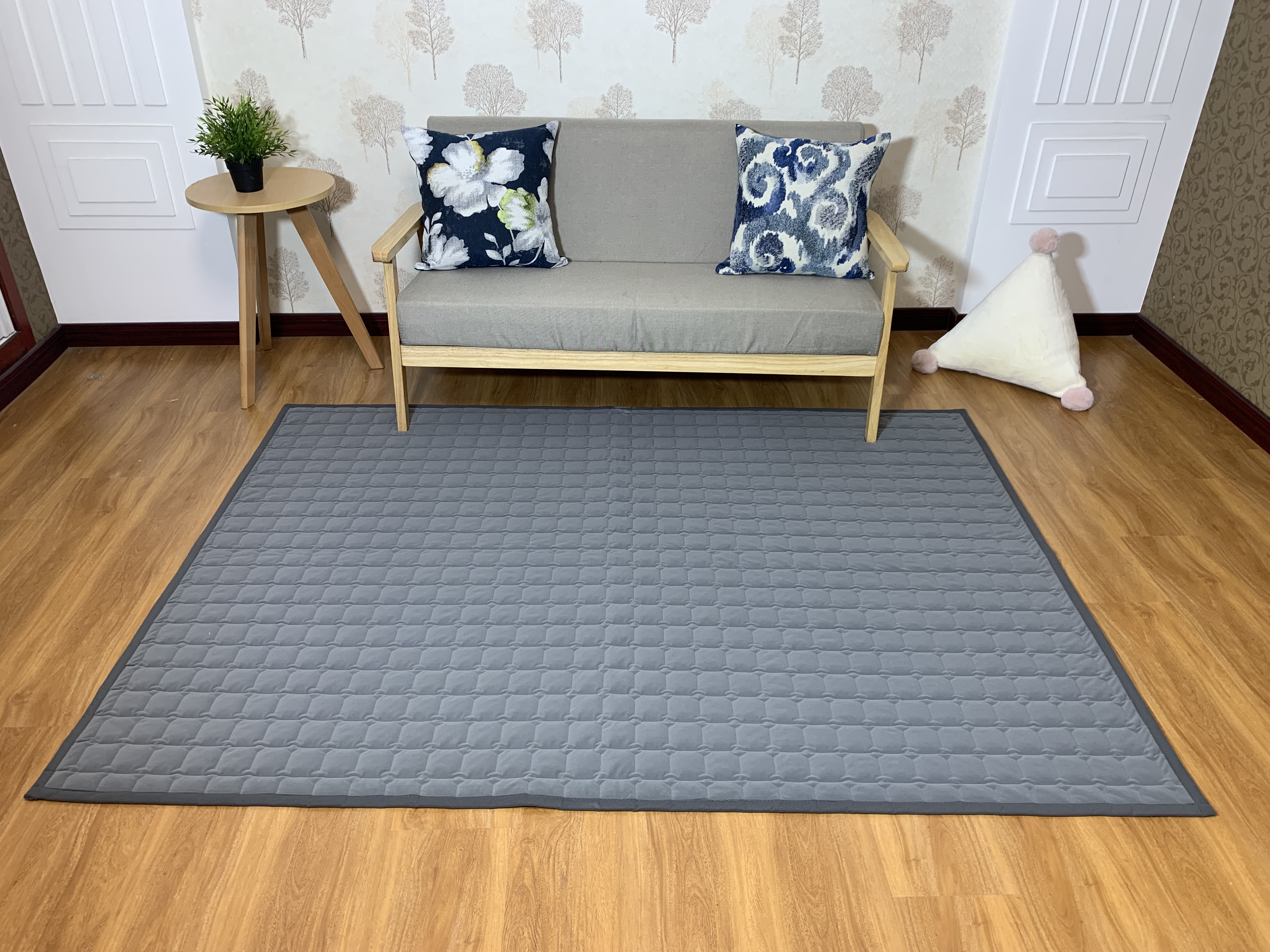 Quilted rug
