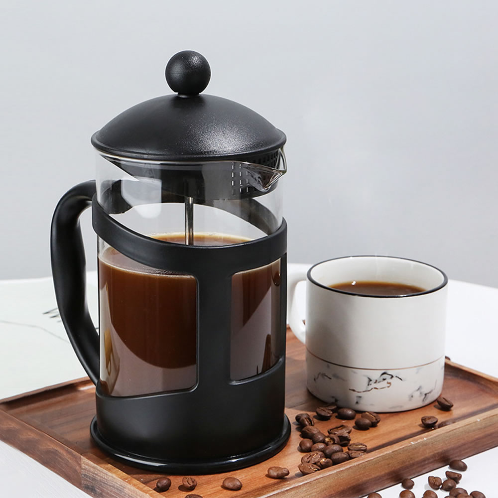 Stainless Steel Tea Maker French Press Coffee Plunger,French Press Coffee Make