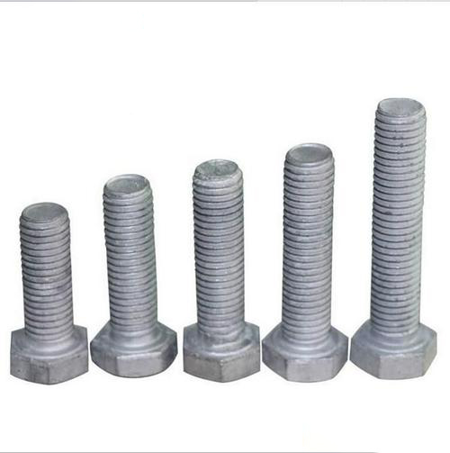 Carbon steel high tensile Grade 8.8 HDG (hot dip galvanized) hex bolt and nut DIN,BS,UNC