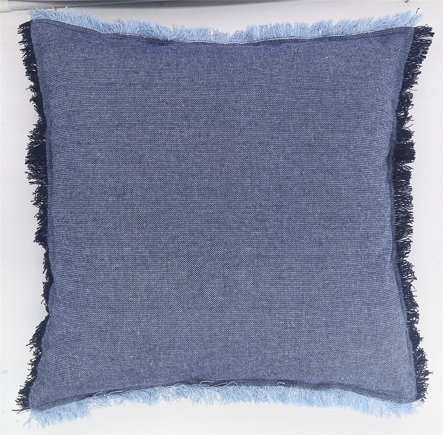 100% Cotton Solid Fringed Cushion/Cushion Cover/Pillow/Pillow Cover