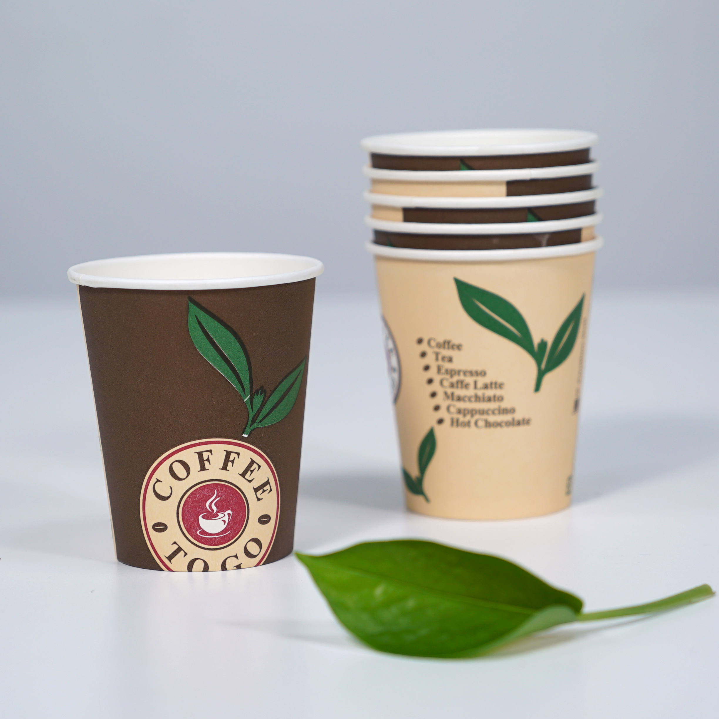 Disposable Customized Economic Coffee Paper Cups