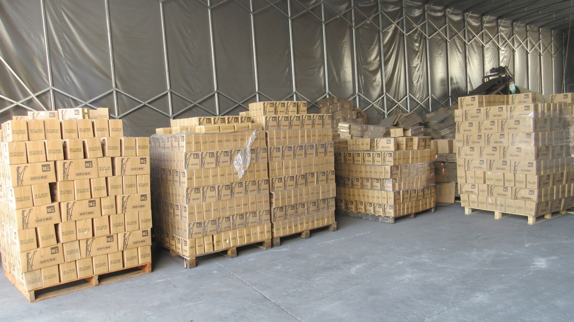 Zhejiang Tanfu New Energy Co., Ltd. – tela de algodón 1