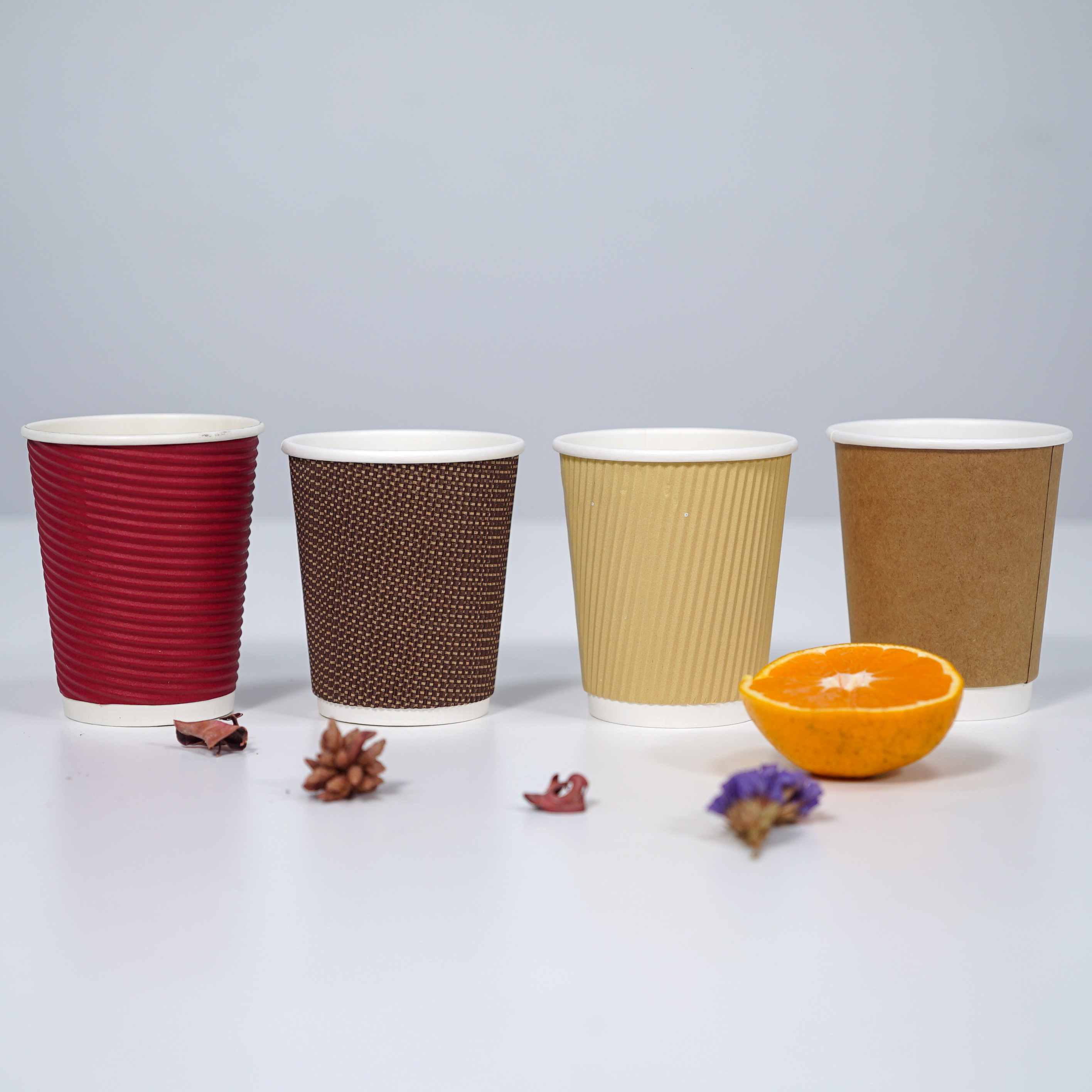 China Customized Disposable Coffee Double Walled Paper Cups