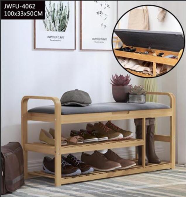 bamboo shoe rack