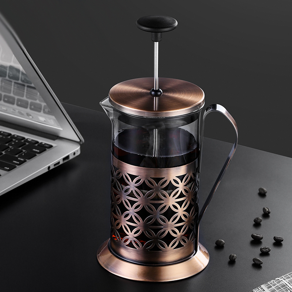 Stainless Steel Tea Maker French Press Coffee Plunger,French Press Coffee Make
