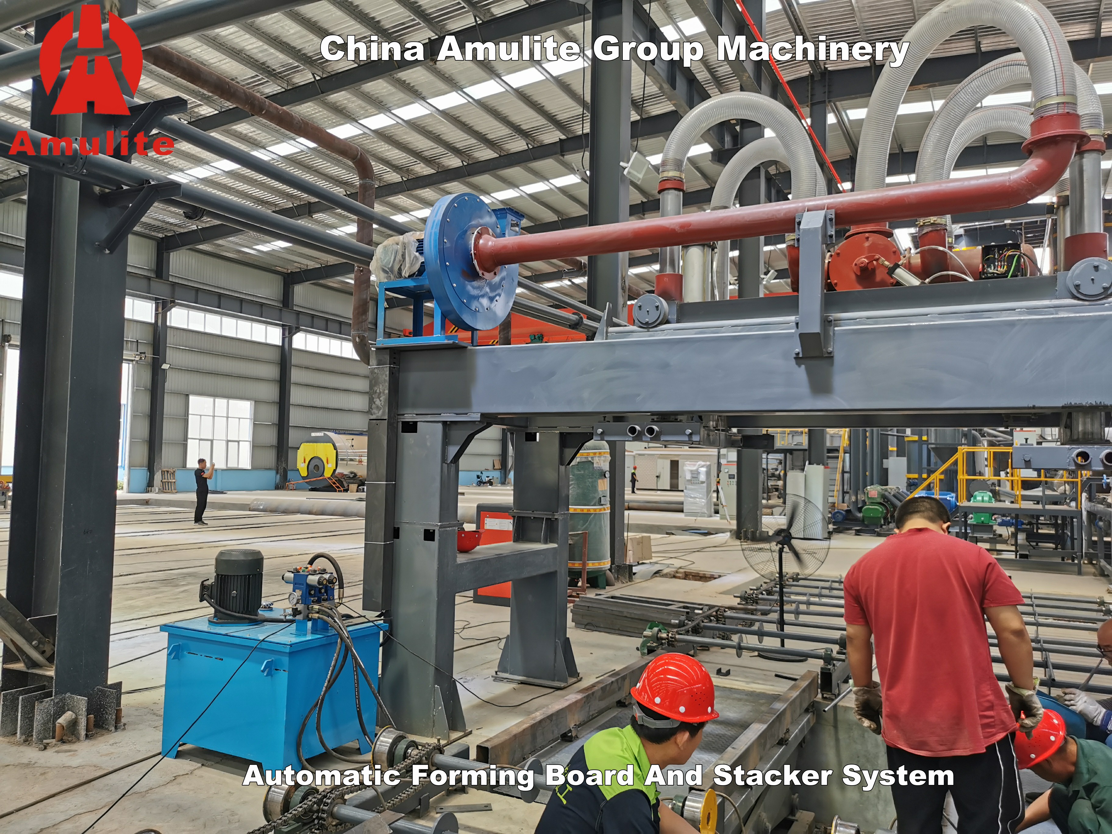 China Amulite Fiber Cement Board Production Line Machine fiber cement board making machine