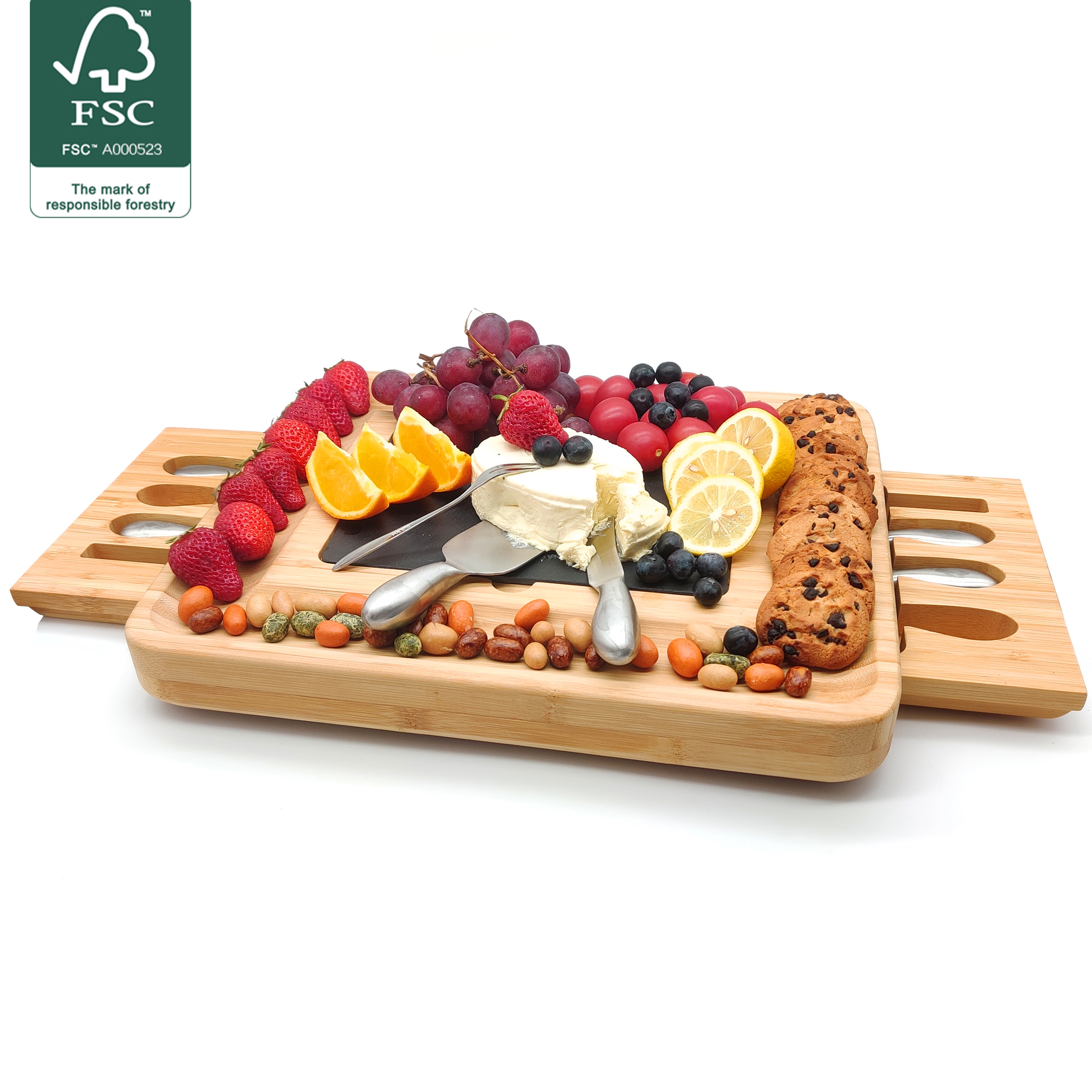 Bamboo cheese board