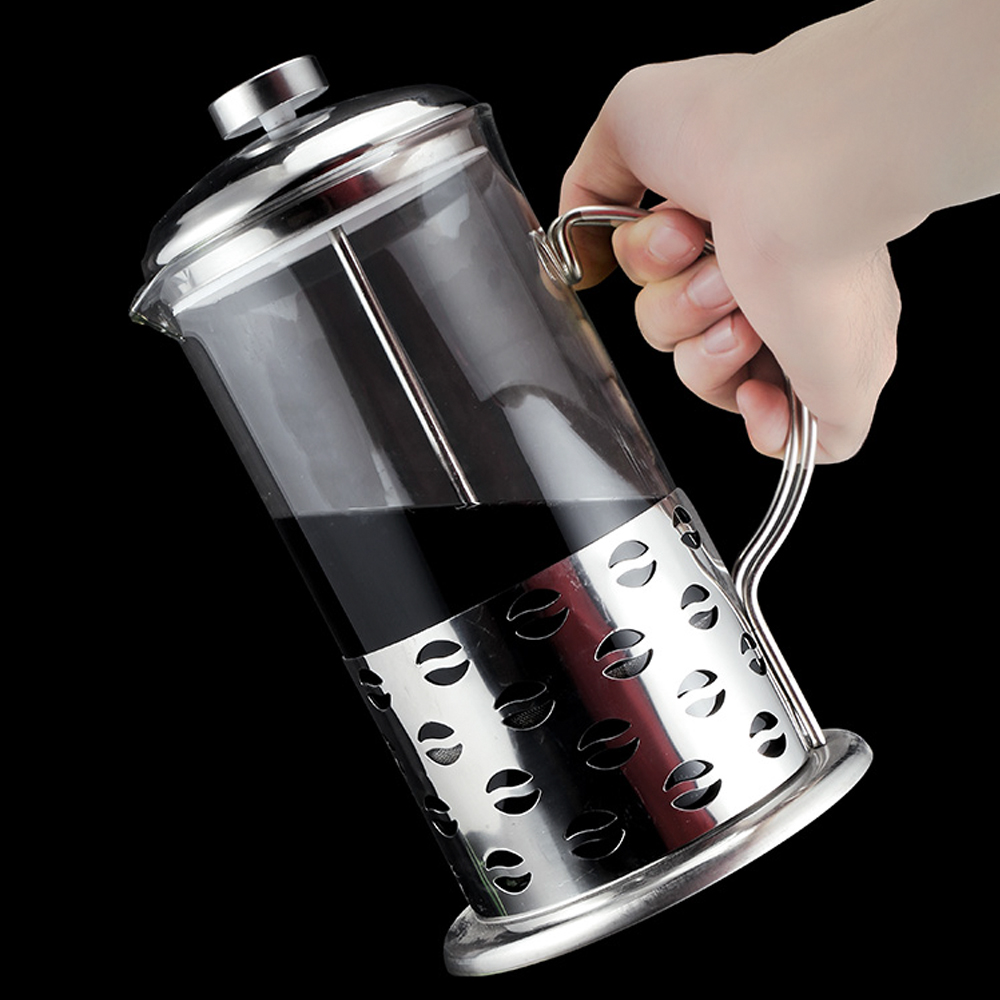 Stainless Steel Tea Maker French Press Coffee Plunger,French Press Coffee Make
