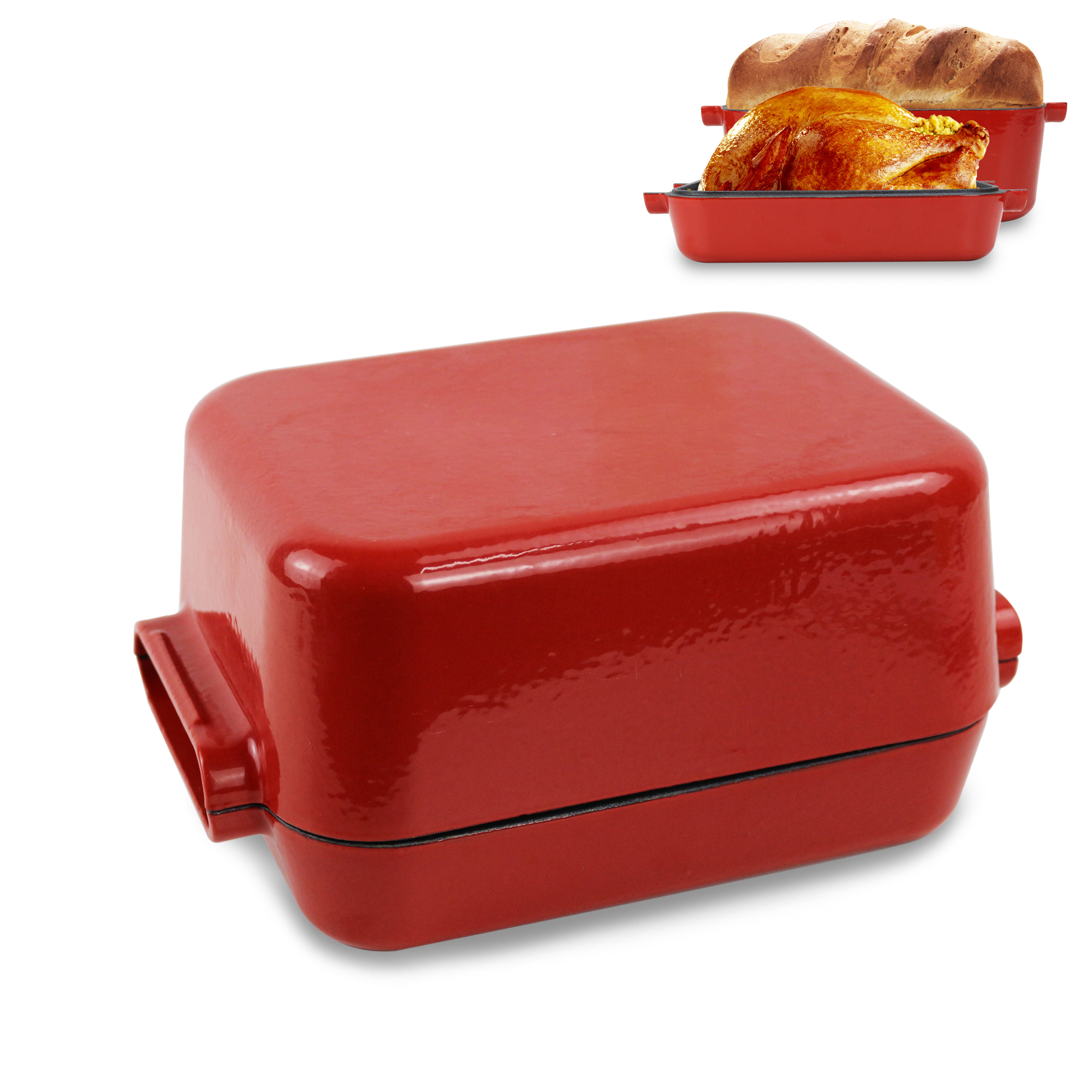 Double Dutch oven set rectangle