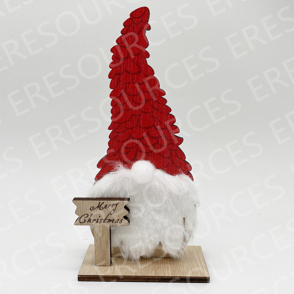 Christmas Wooden Gnome Table Top Decoration