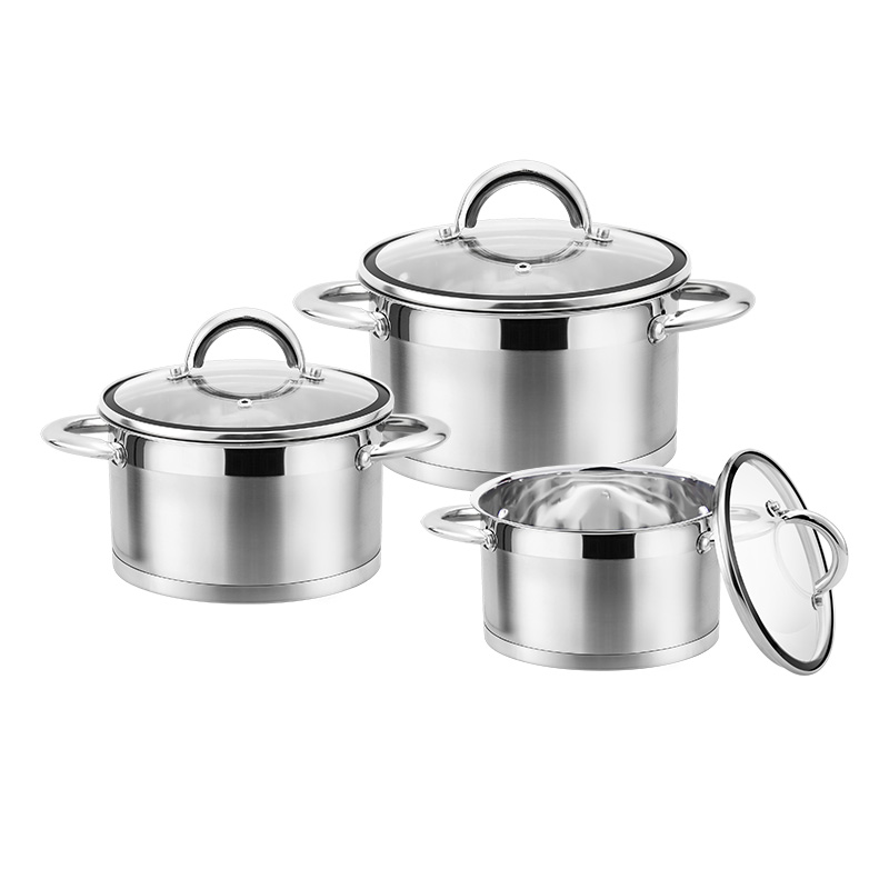 Stainless steel pot