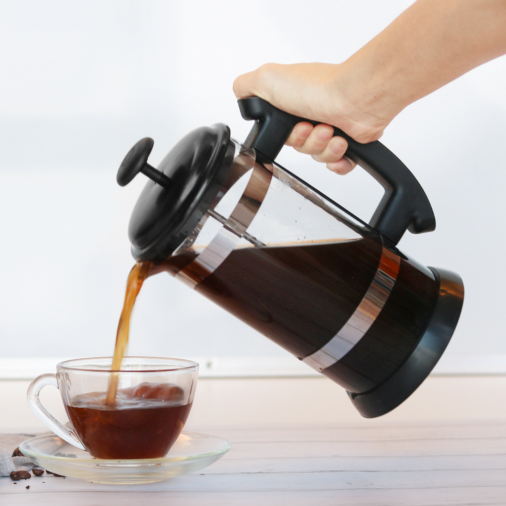 Stainless Steel Tea Maker French Press Coffee Plunger,French Press Coffee Make