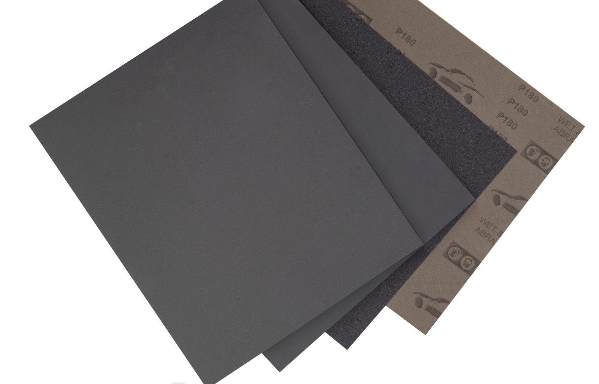 Brown backing silicon sanding paper