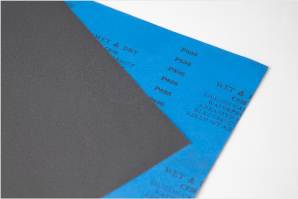 Silicon carbide sandpaper
