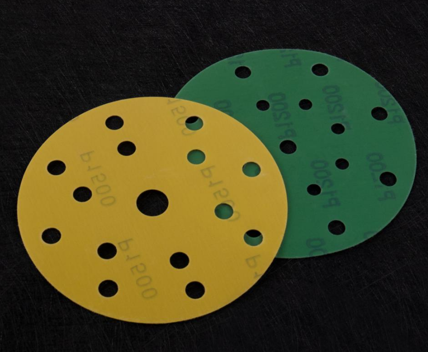 Green/yellow Zirconia film sandpaper