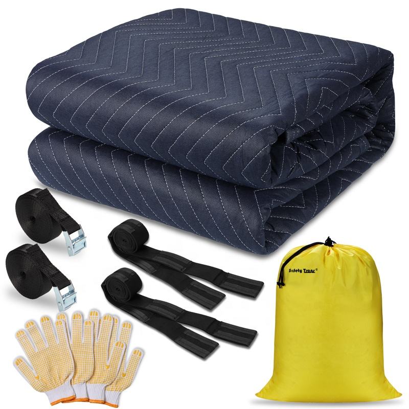 Customized heavy duty travel waterproof 72 x 80 padded furniture moving blanket pad cover in stock