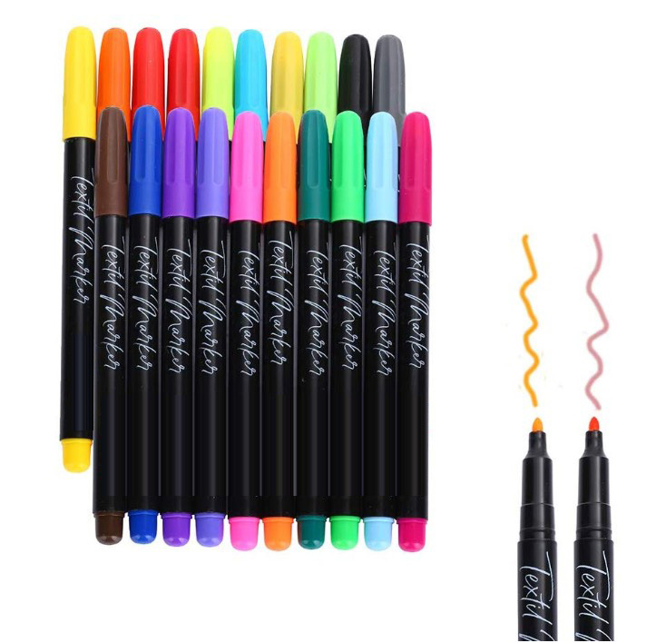 Fabric marker pen,textile marker pen,permanent fabric pen
