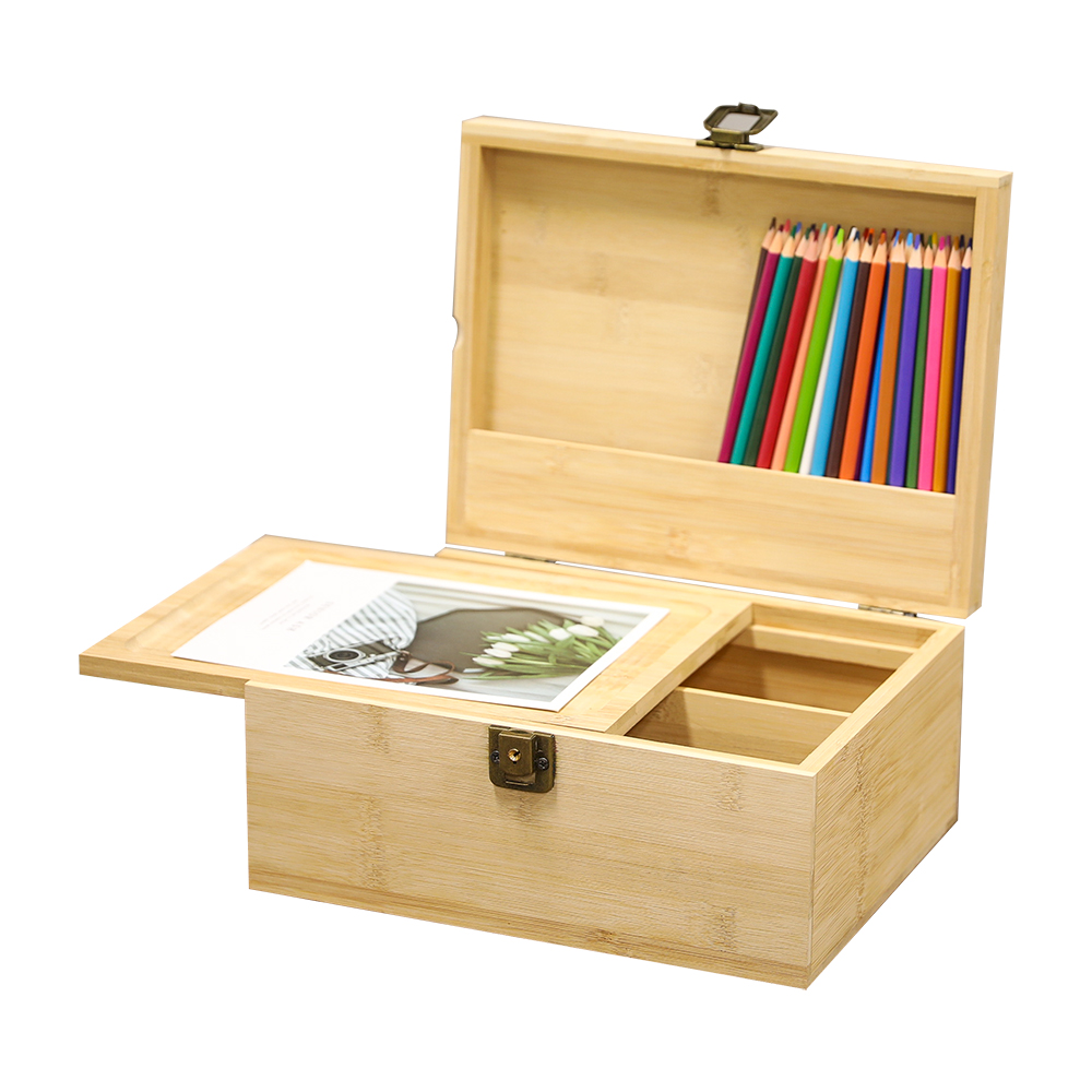 Bamboo stash package box