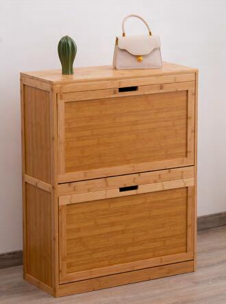 bamboo shoe rack