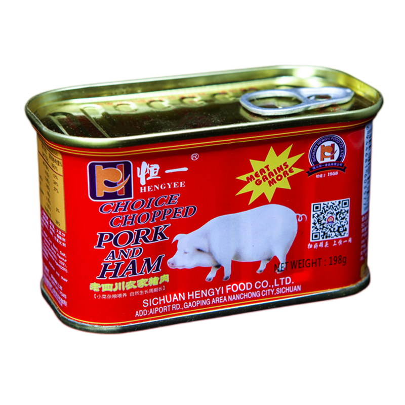 Canned Chopped Pork And Ham