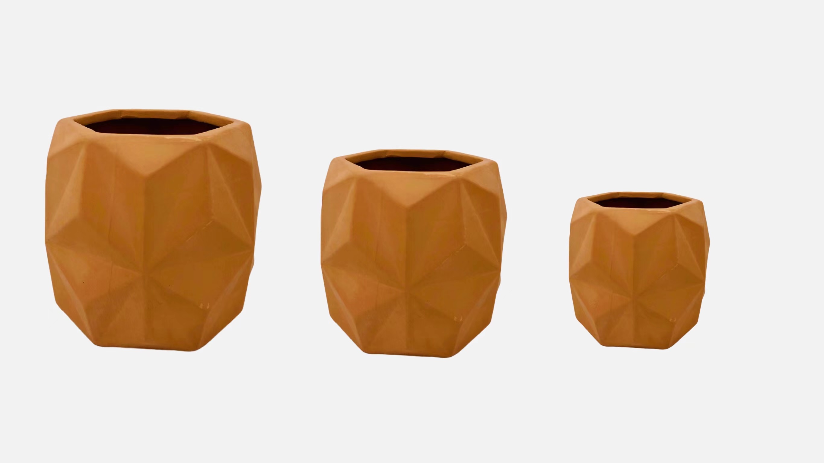 red pottery flowerpot