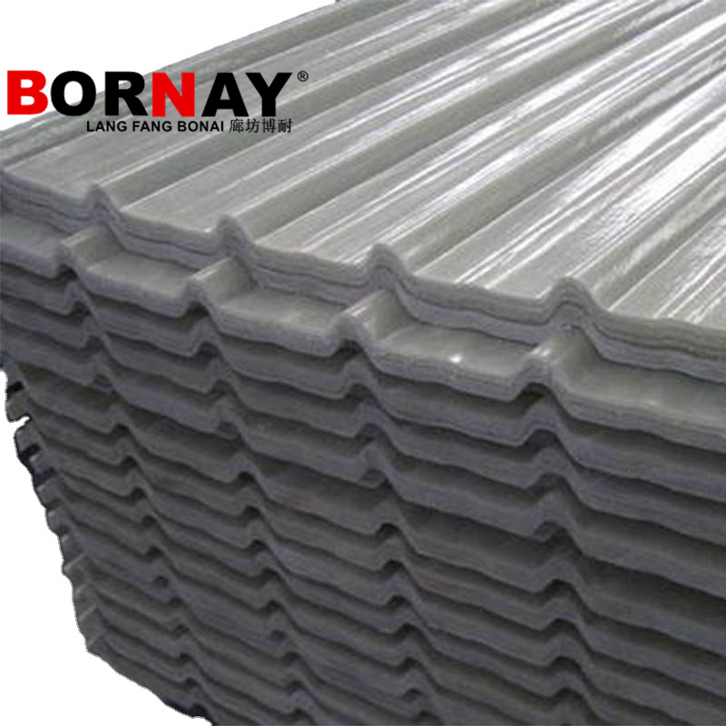 0.8-3.0 mm Thickness FRP Transparent Sunlight Sheet in Different Size