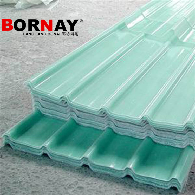 1.0mm Thickness FRP Transparent Sunlight Sheet in Different Size