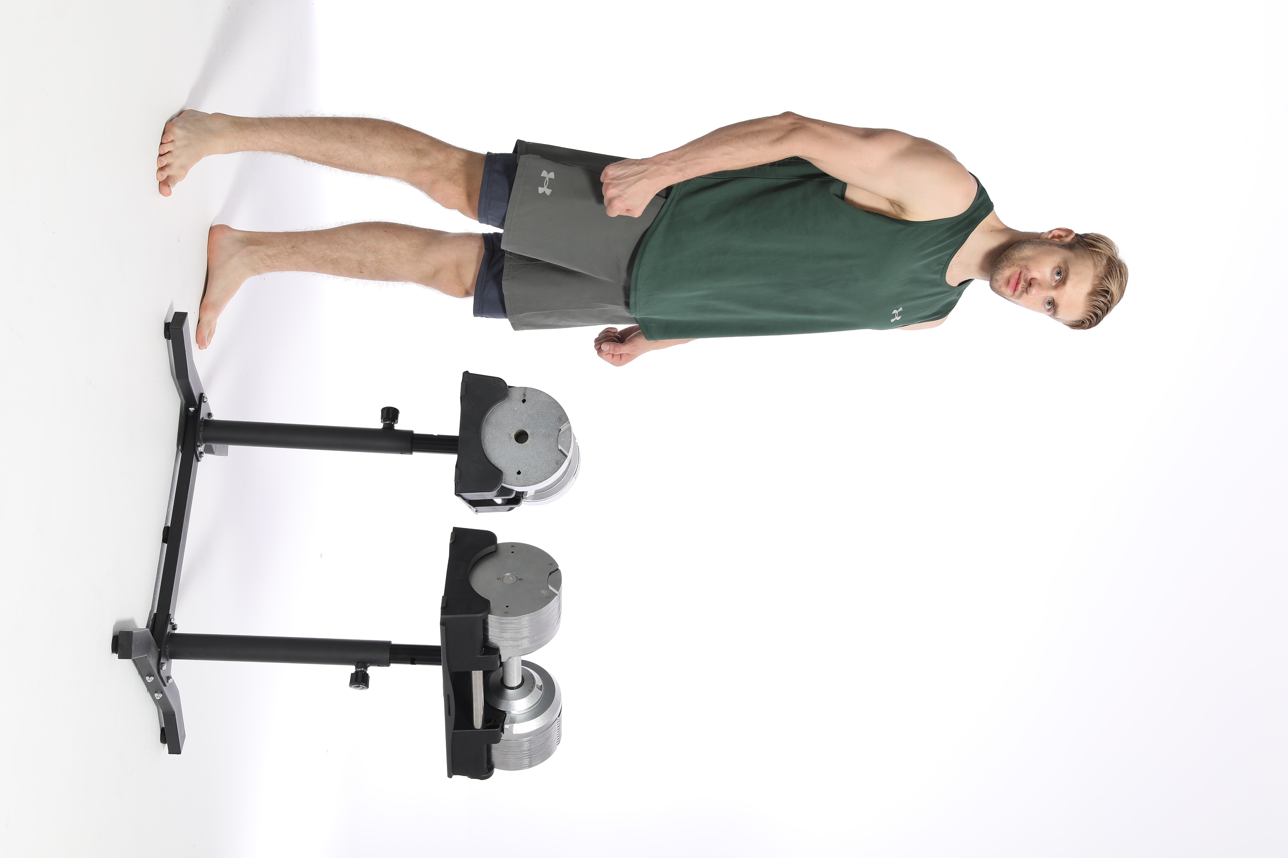 Plastic Digital Inflatable Dumbbells Discs Custom Dumbbell 50kg Triangle Hollow Dumbbel 1kg