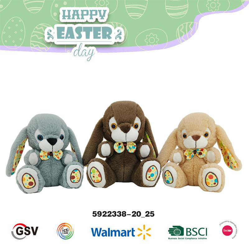 Easter Animals Rabbit Gtst Plush Toy（5922338-20-25）