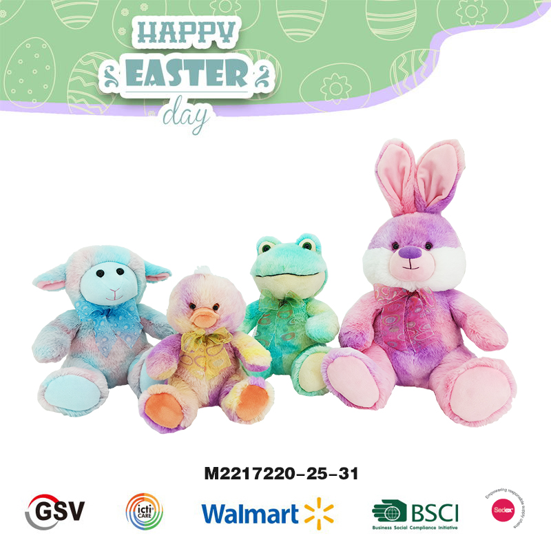EASTER ANIMALS Rabbit Frog Sheep Duck GTST PLUSH TOY（M2217220-25-31）