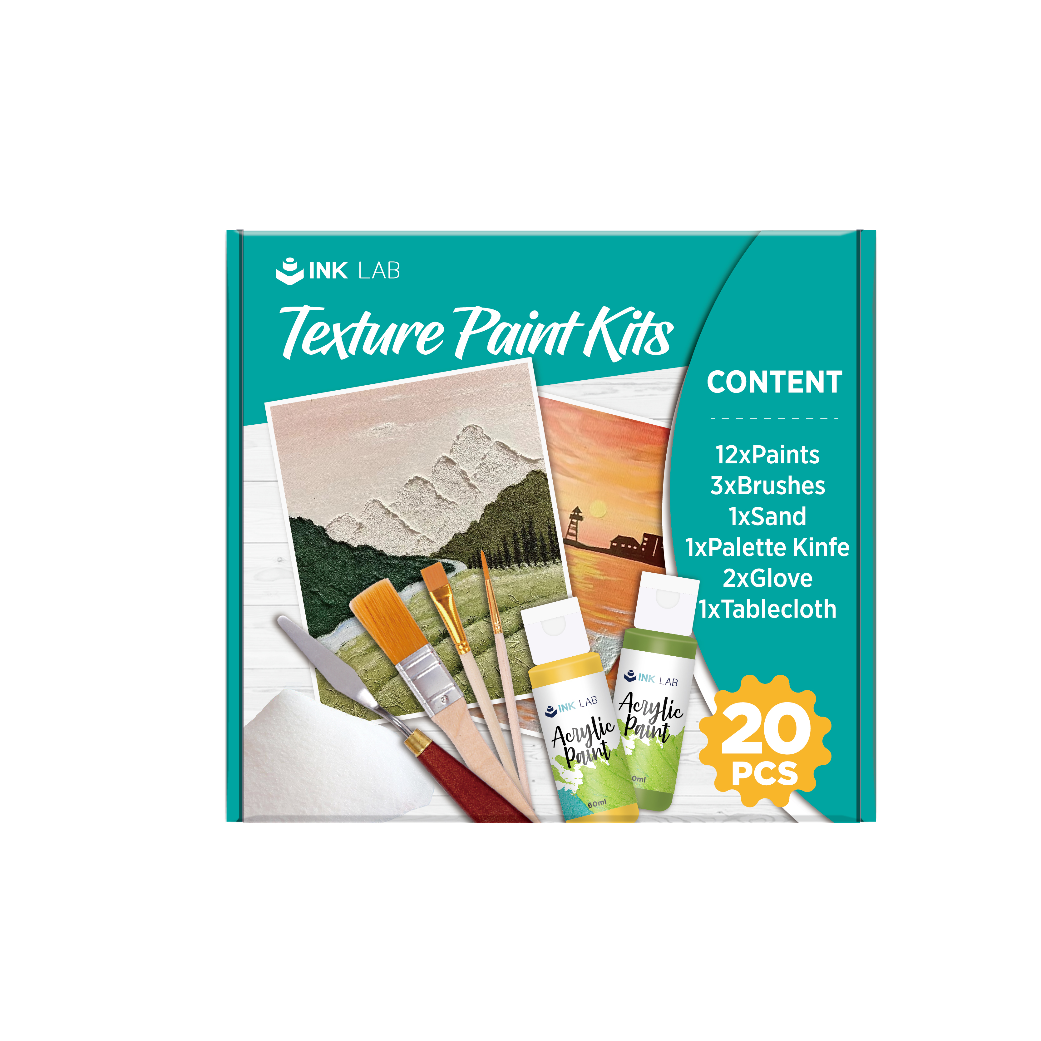 Texture paint kit