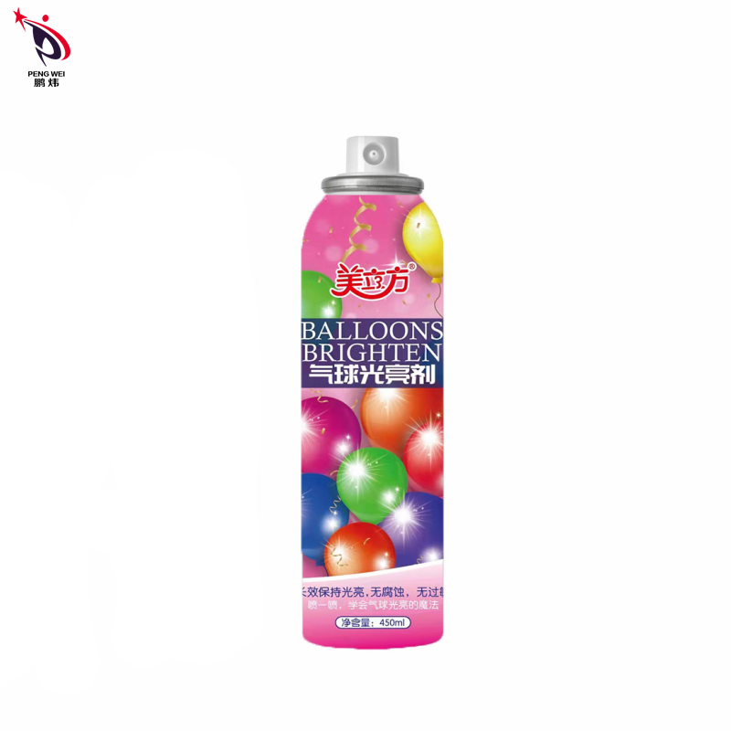 Festival products balloons brighten spray for balloons shining