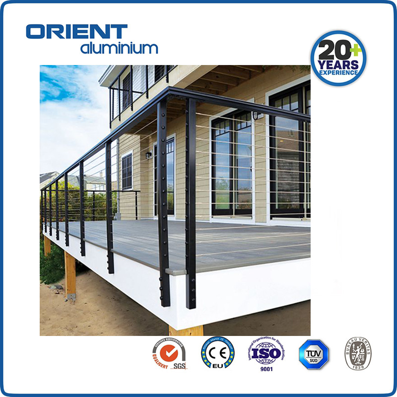 Manufacturer stainless steel stair rails balustrades handrails staircase balcony railing handrail