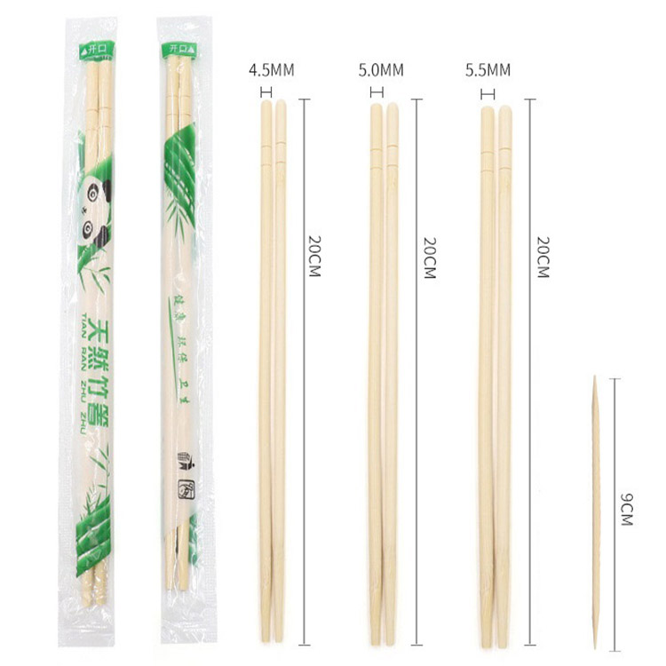 China Manufacturer Horee Disposable Bamboo Chopsticks