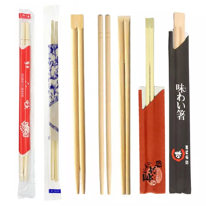 Manufacturer Disposable Twin Bamboo Chopsticks