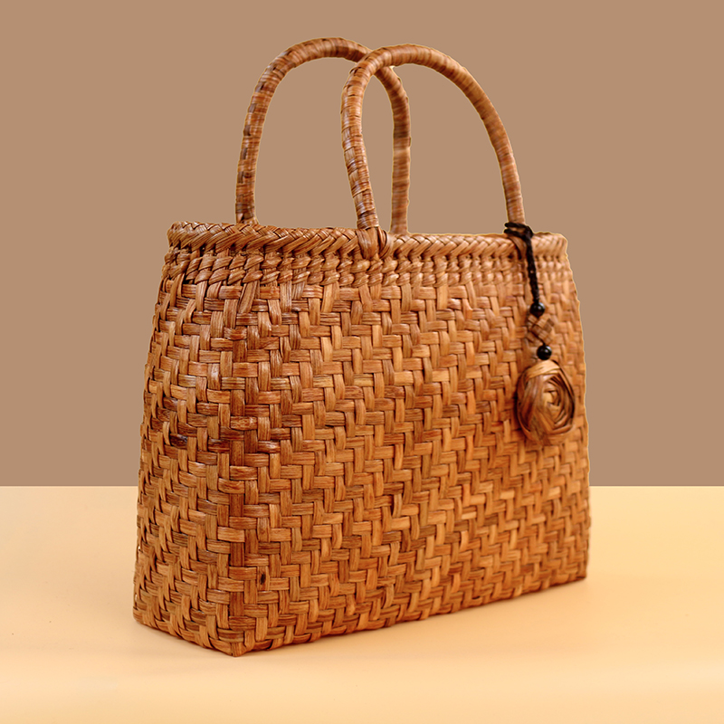 Mountain grape vine woven bag