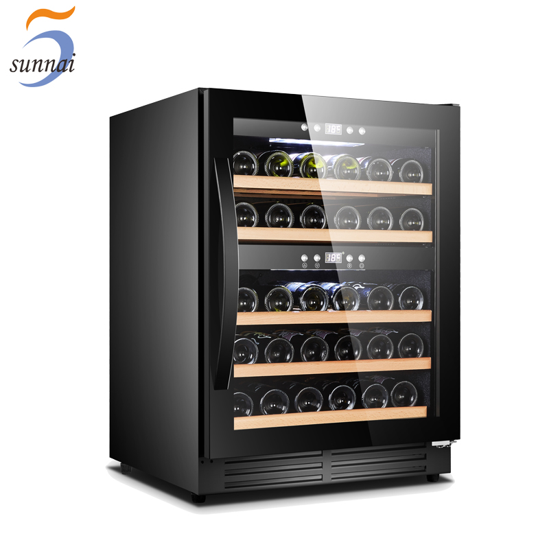 SUNNAI SW-40 compressor wine cooler refrigerator 40 bottles 113L