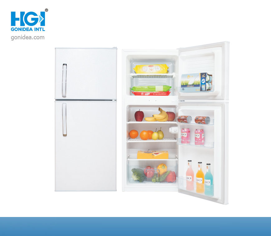 Double Door Fridge Upper Freezer Refrigerator Model: Bcd-138