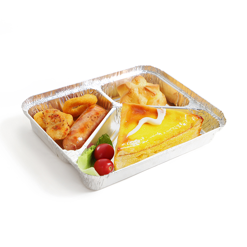 Multi-compartment foil container