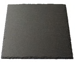 Square slate plate